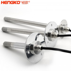 恒歌工業(yè)級進(jìn)口芯片溫濕度探測儀探頭,抗壓高精度溫濕度監(jiān)控儀不銹鋼探頭