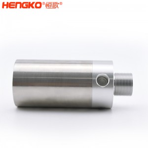 廠家生產(chǎn)高溫氣體取樣探頭過濾器耐壓防塵壽命長_用于污水管道氣體檢測分析