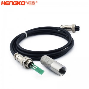 恒歌直銷不銹鋼RHT-H20-B平頭溫濕度傳感器探頭帶電線，用于農(nóng)業(yè)大棚