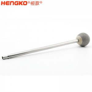 恒歌定制供應(yīng)納米氫氣分布器,孔隙均勻氣泡小食品級富氫水機(jī)配件