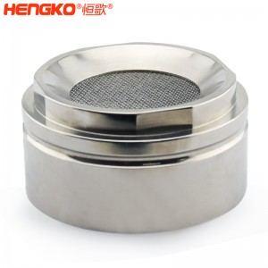 不銹鋼316L氣體探測儀防爆絲網(wǎng)外殼保護罩透氣性好耐高溫,用于氣體傳感器模塊保護