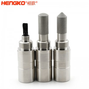 廠家定制溫濕度傳感器不銹鋼外殼_IP65級防水防塵耐腐蝕探頭殼體應用于農(nóng)田