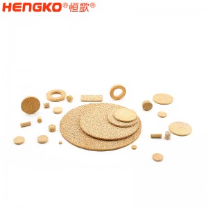 廠家批發(fā)環(huán)保青銅顆粒燒結過濾片,過濾防塵耐腐蝕多種規(guī)格可定制