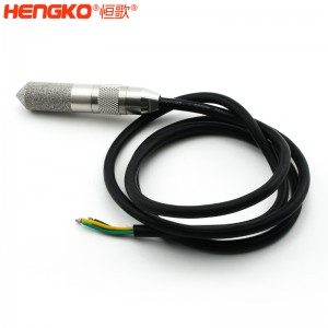 廠家定制RHT20 RHT30遠程監(jiān)控溫濕度測量傳感器探頭防塵防水高精度博物館可用
